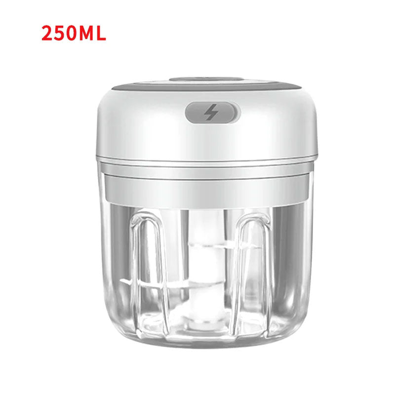 Electric Meat Grinder and Compact Garlic Chopper for Daily Cooking