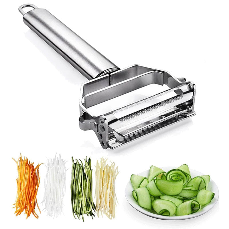 Multifunctional Stainless Steel Peeler for Fruits and Vegetables