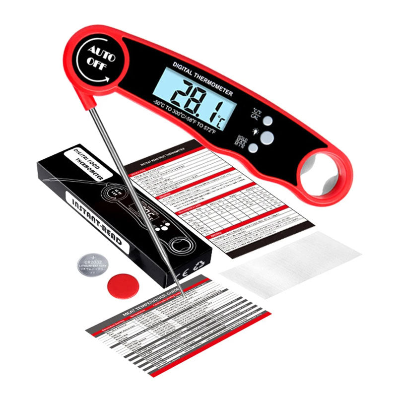 Instant-Read Digital Meat Thermometer for Fast and Accurate Readings