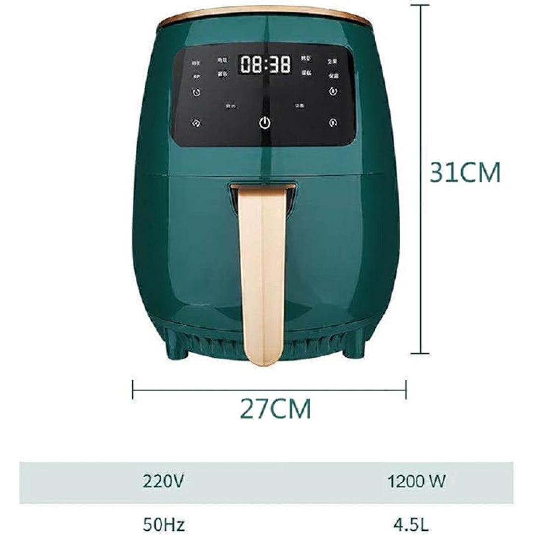 4.5L Smokeless Electric Fryer for Healthier Meals