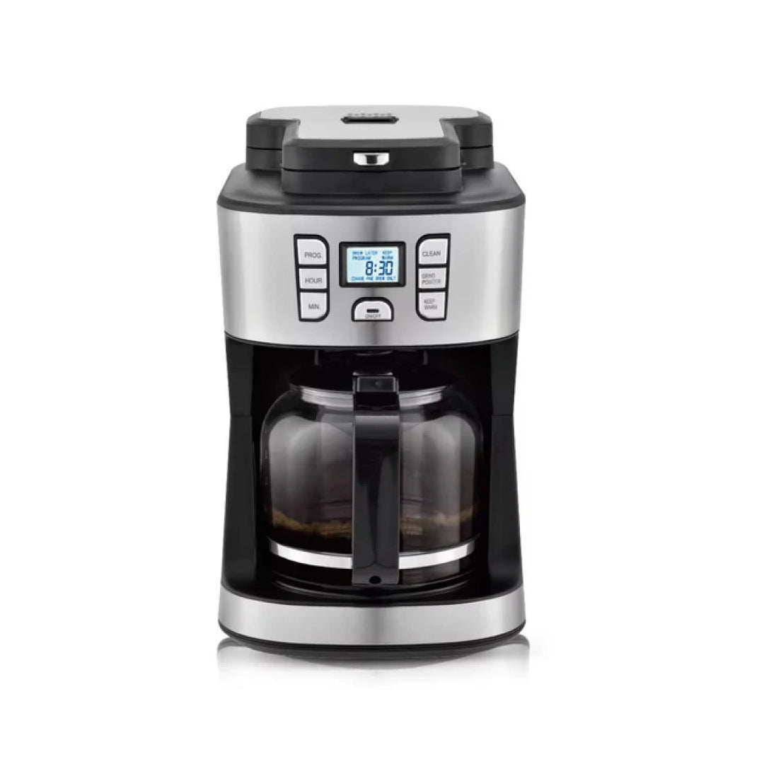 950W Automatic Drip Coffee Maker with Steam Function for Perfect Brews