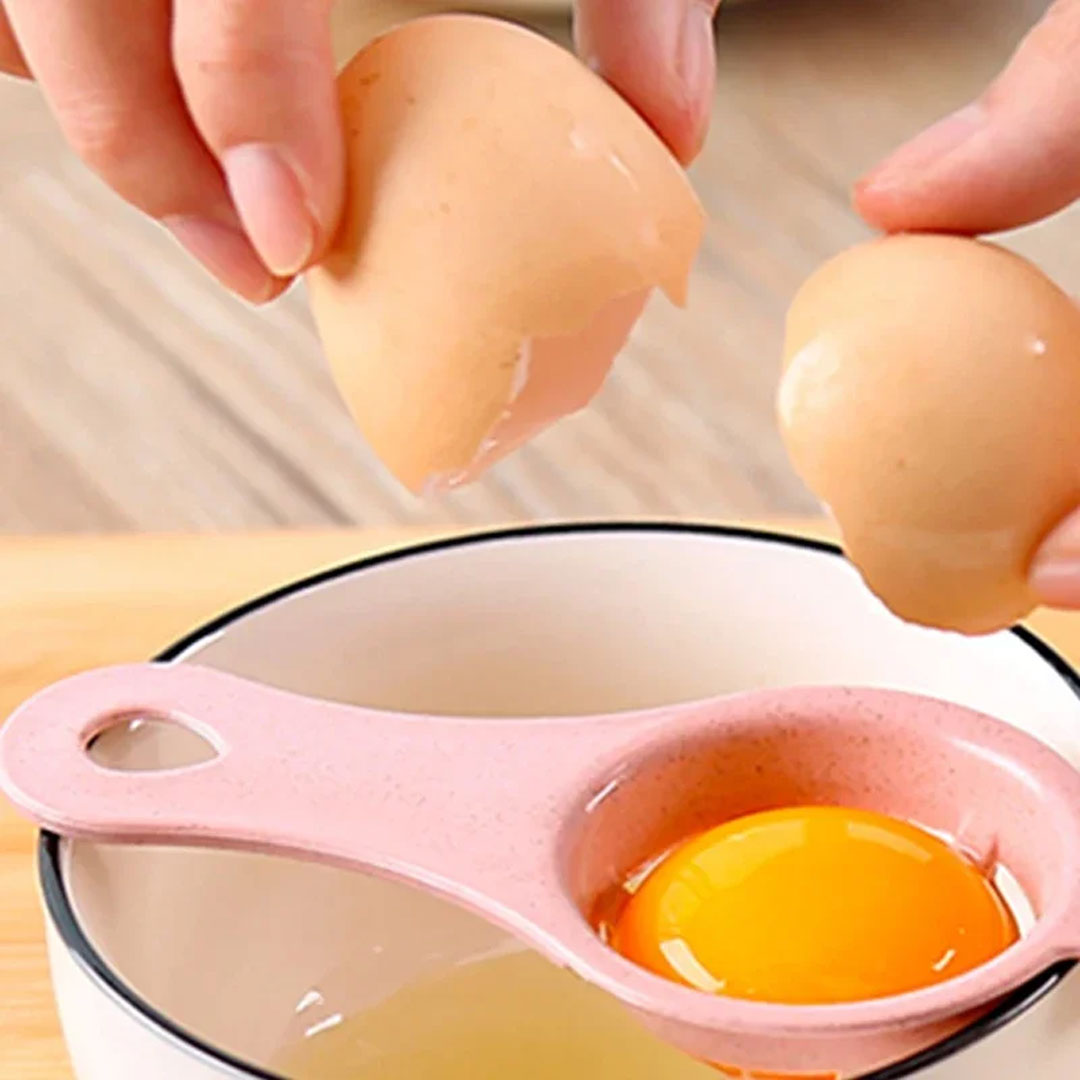 Smart Plastic Egg Yolk Separator for Easy Baking Prep