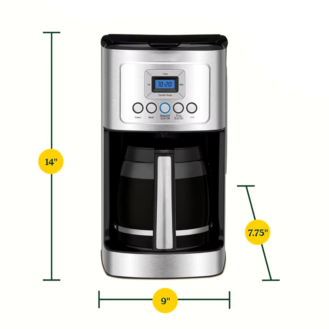 14-Cup Stainless Steel Coffee Maker for Perfect Brewing