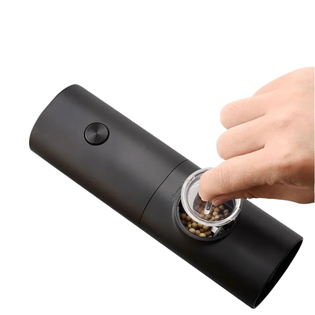 USB Rechargeable Salt and Pepper Grinder with Adjustable Coarseness