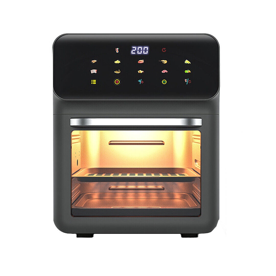 2400W 3-Layer Air Fryer and Oven Combo for Efficient Cooking