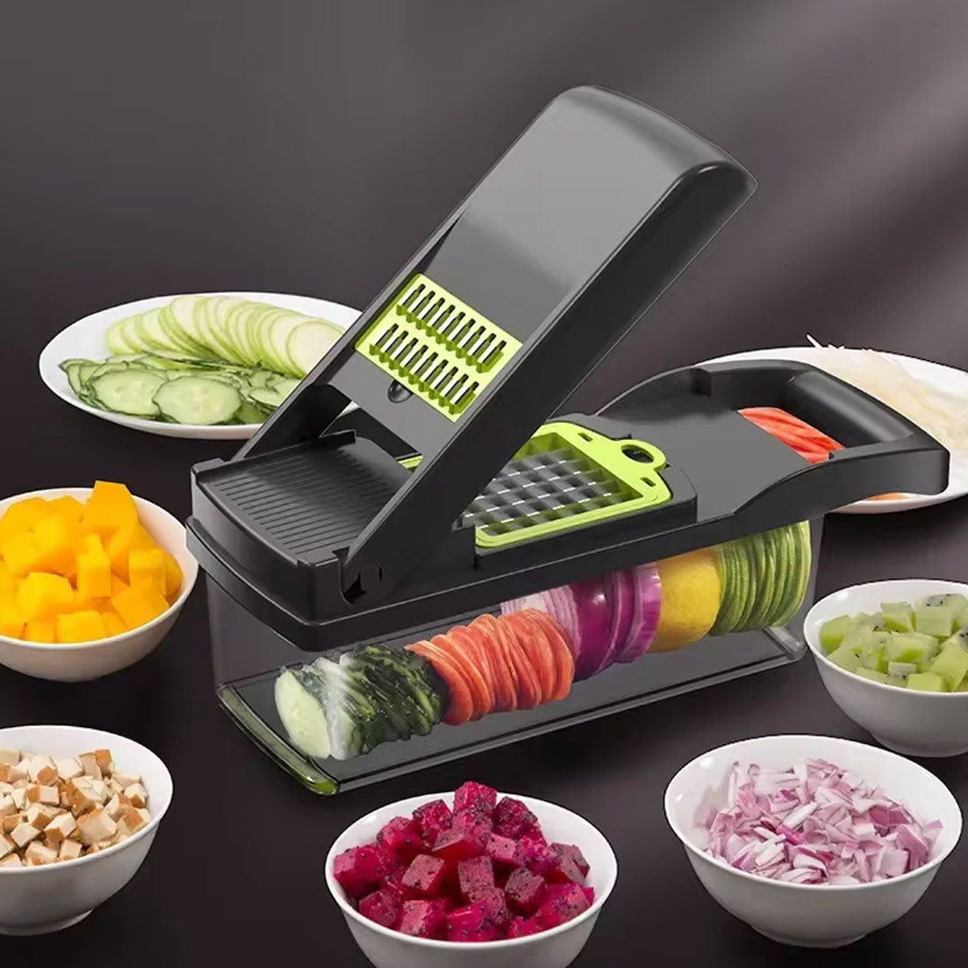 Smart Multifunctional Vegetable Chopper and Slicer for Efficient Cooking