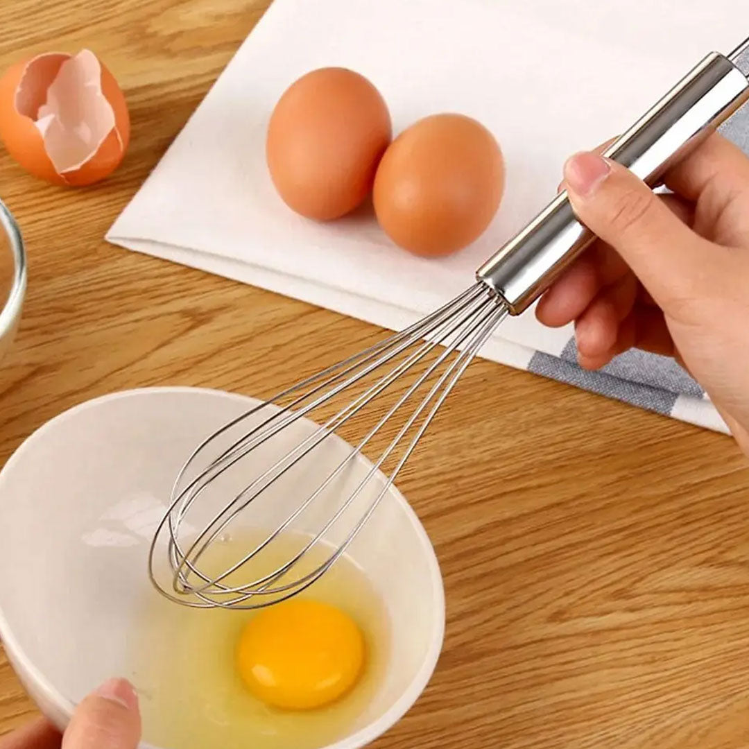 Durable Stainless Steel Balloon Whisk Beater for Baking