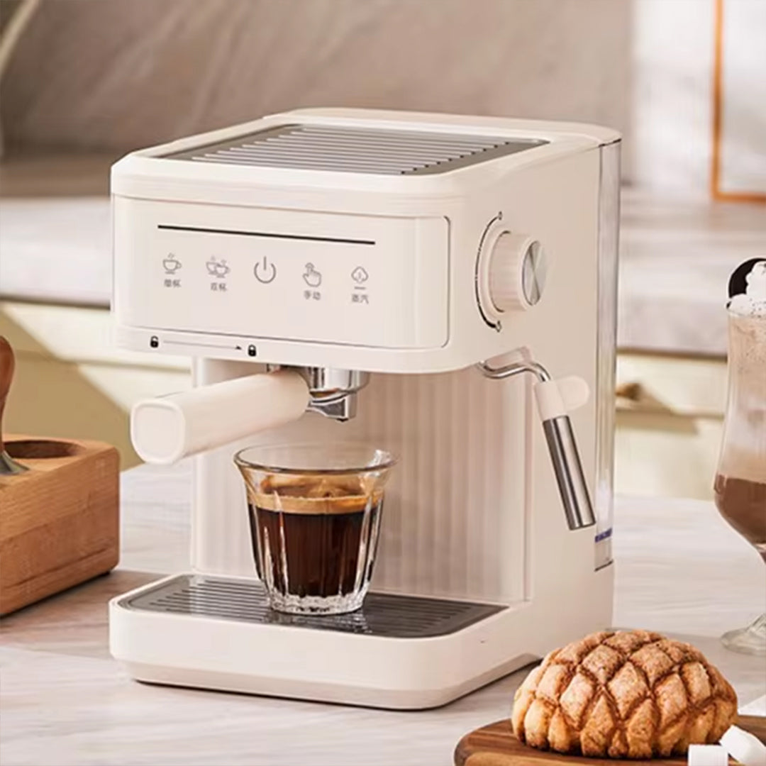 110V Automatic Italian Coffee Machine with Steam Wand