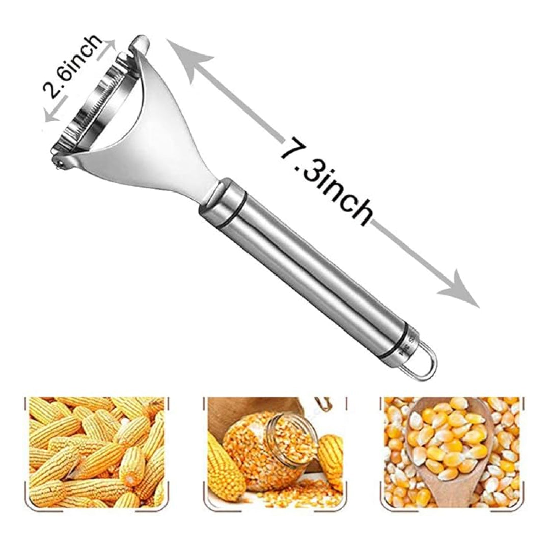 Stainless Steel Corn Thresher and Smart Vegetable Peeler