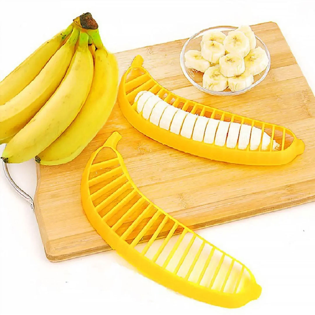 Versatile Banana Splitter and Fruit Platter Slicer