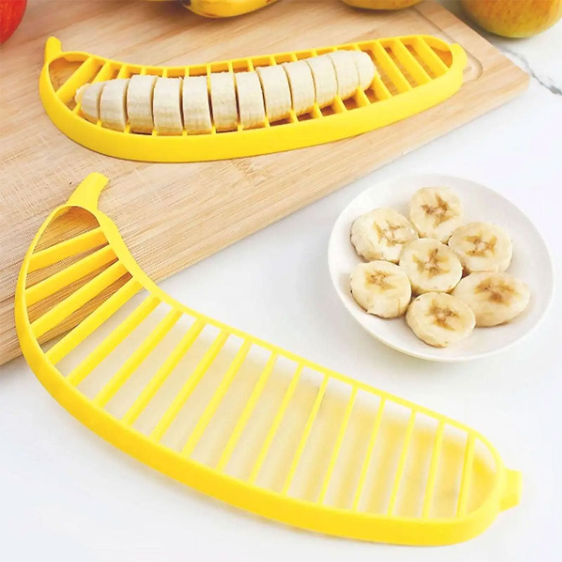 Versatile Banana Splitter and Fruit Platter Slicer