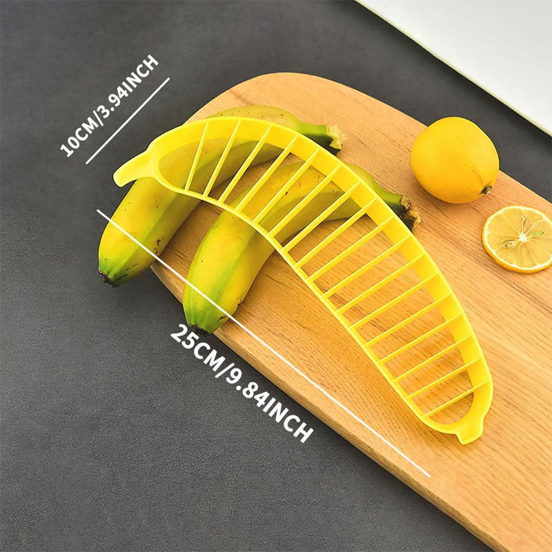 Versatile Banana Splitter and Fruit Platter Slicer