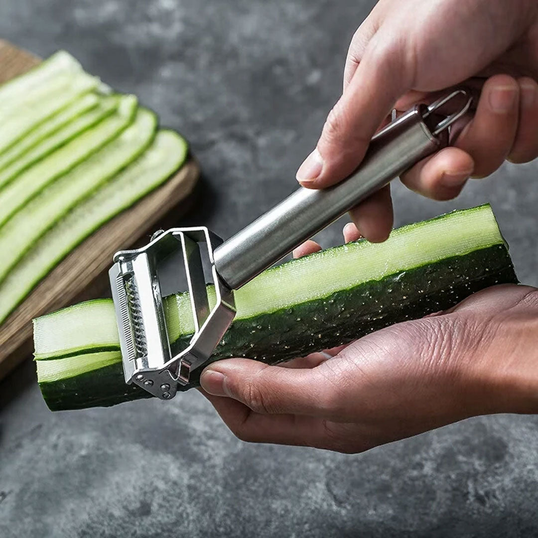 Multifunctional Stainless Steel Peeler for Fruits and Vegetables