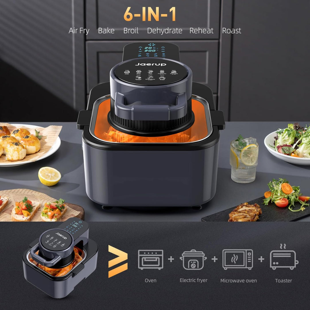 9L Large Capacity Oil-Free Intelligent Air Fryer for Families