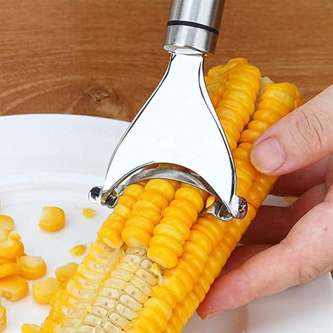 Stainless Steel Corn Thresher and Smart Vegetable Peeler