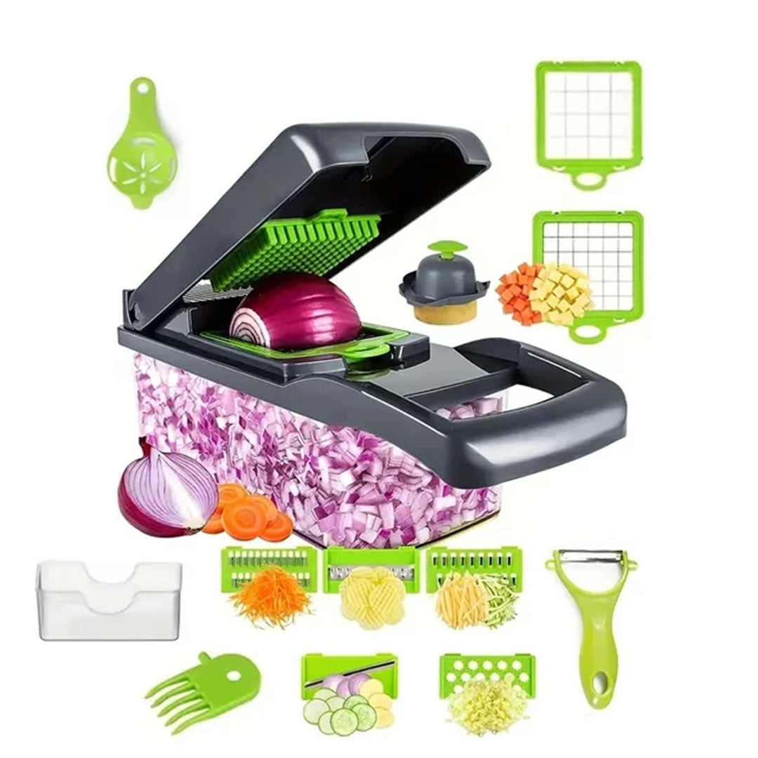 Smart Multifunctional Vegetable Chopper and Slicer for Efficient Cooking