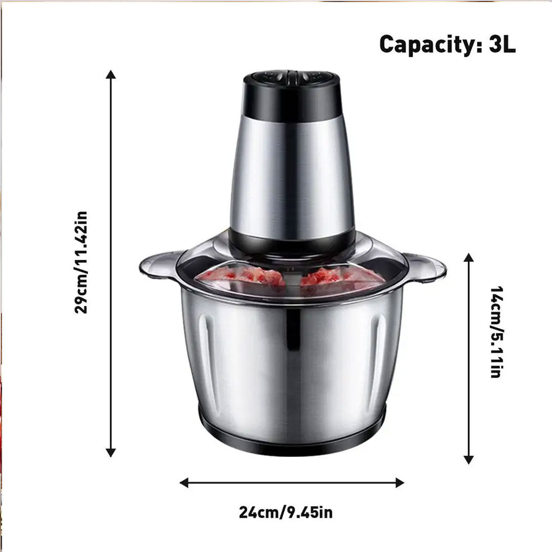 500W Electric Chopper and Meat Grinder for Effortless Food Prep