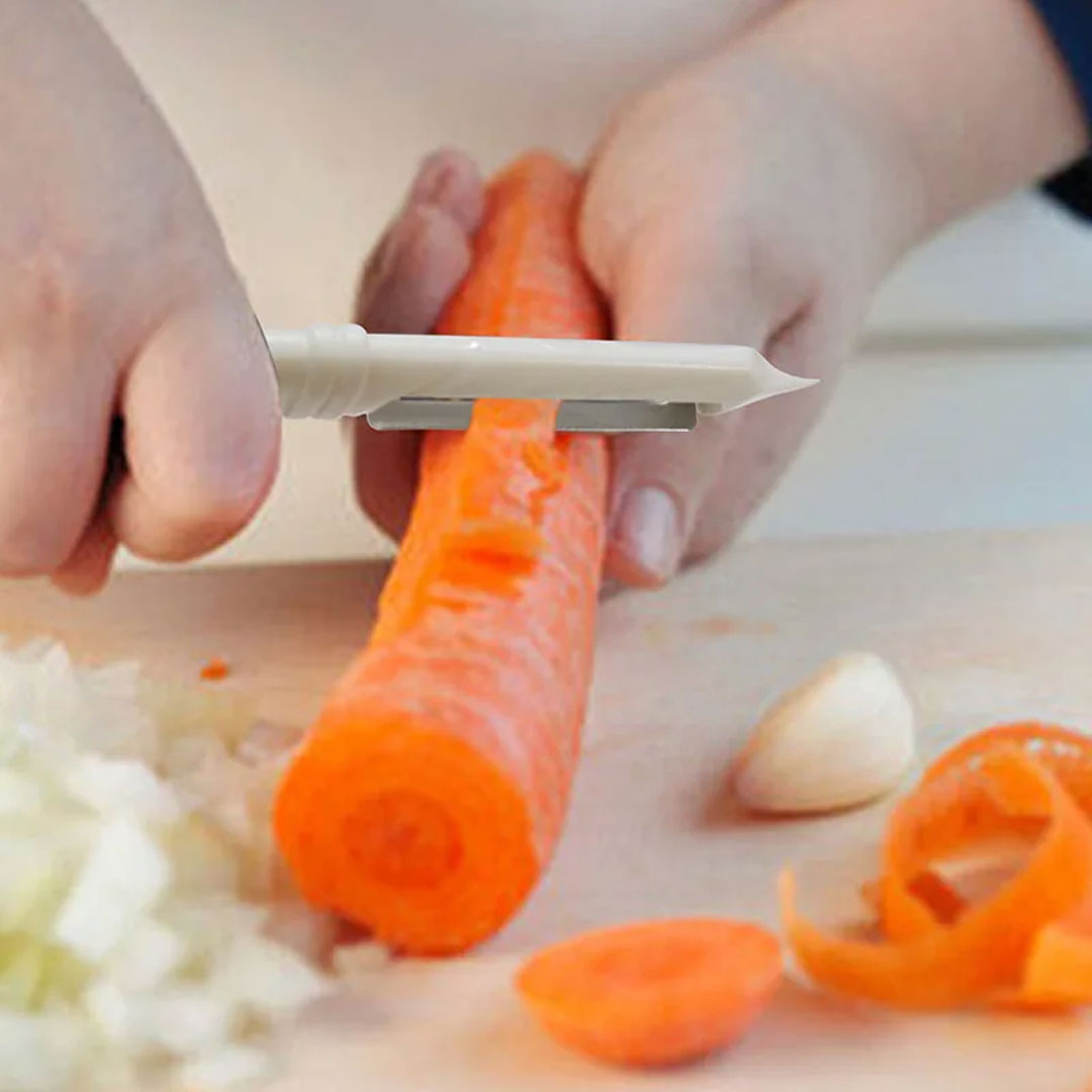 Precision Fruit and Vegetable Peeler with Sharp Cutting Edge