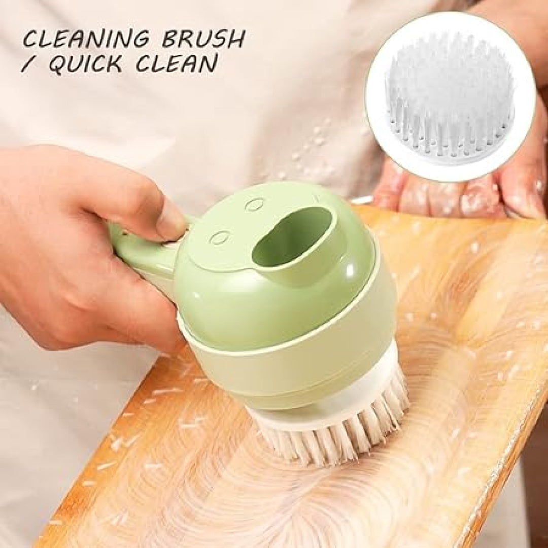 4-in-1 Wireless Electric Vegetable Cutter and Garlic Masher