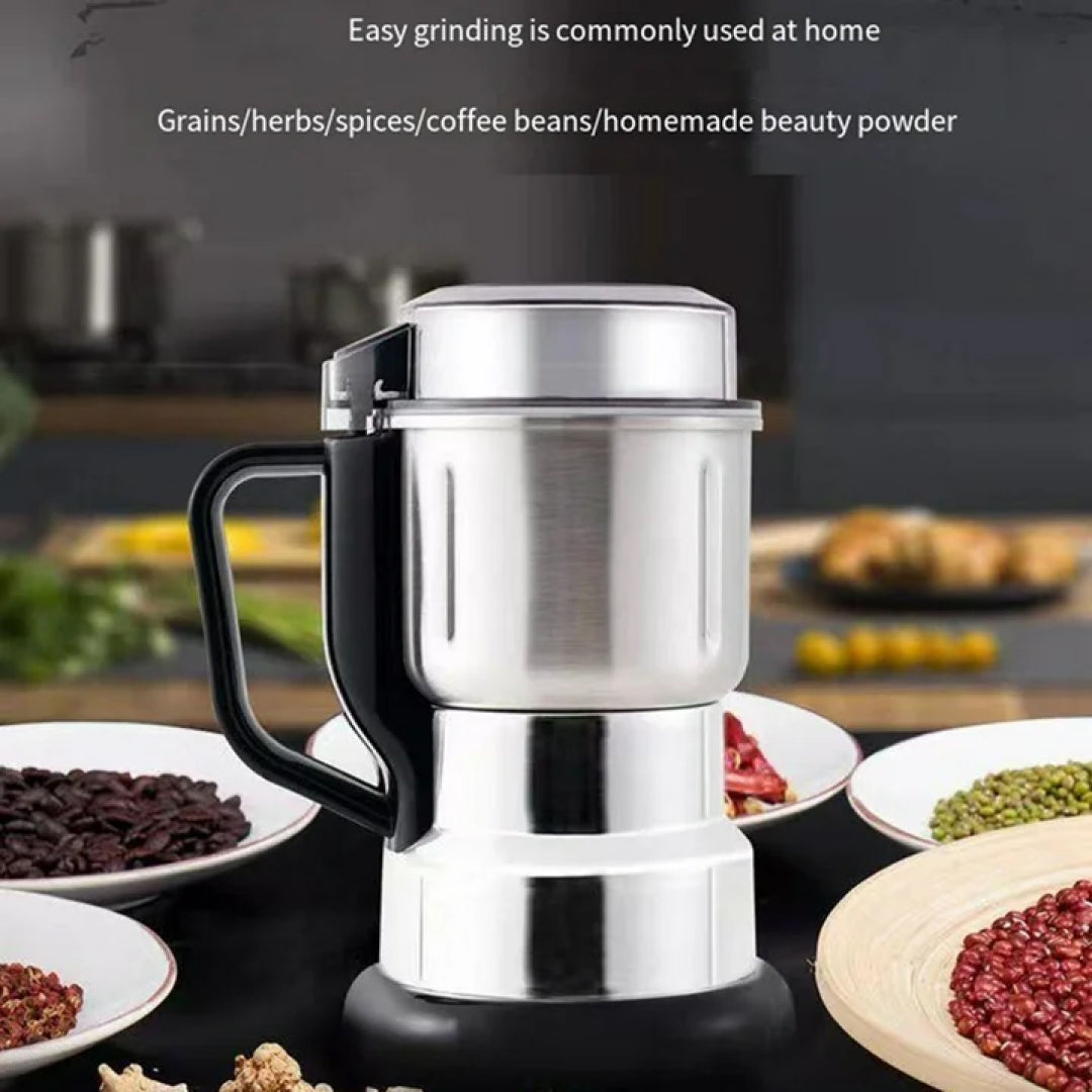 400W Stainless Steel Electric Grinder and Blender for Multipurpose Use