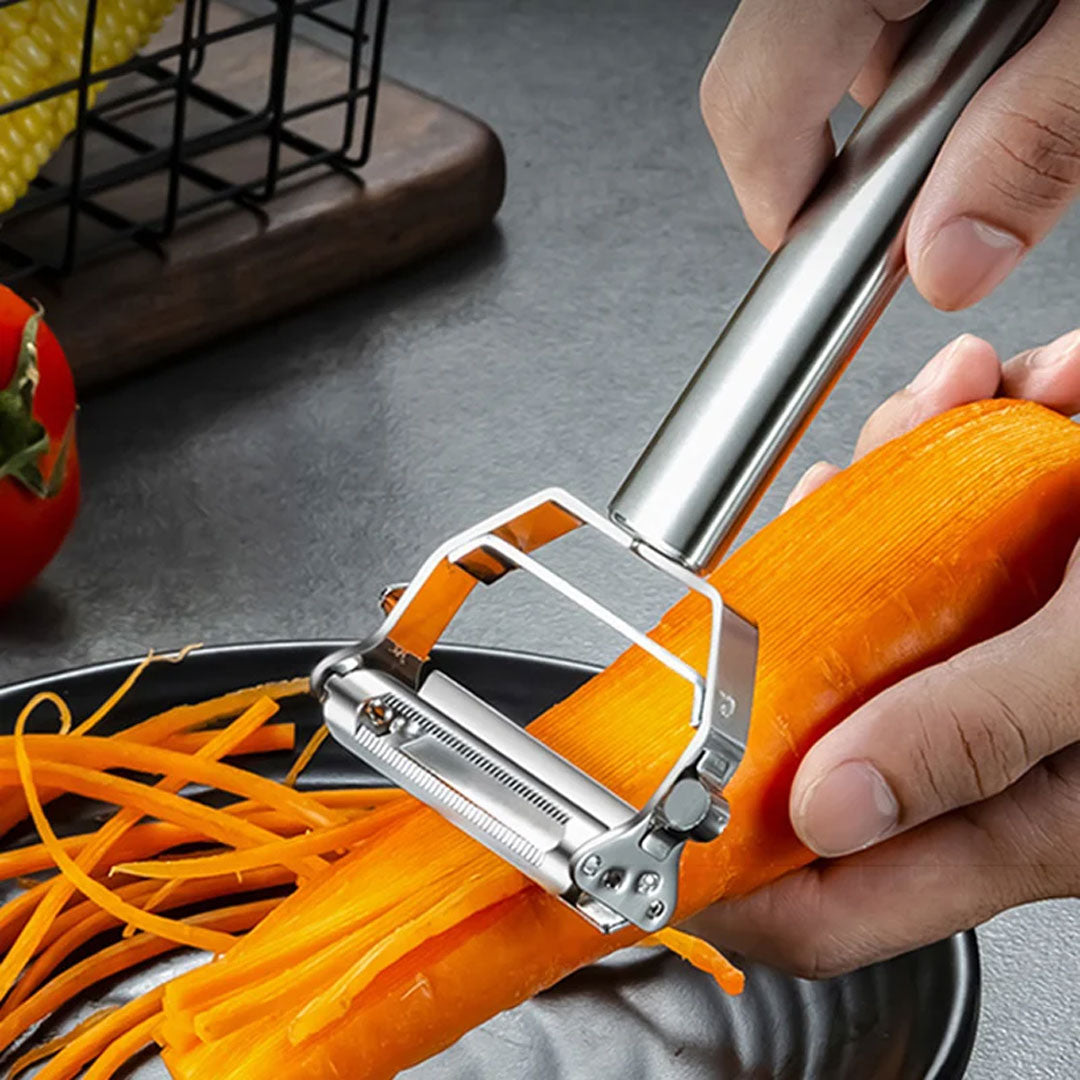 Multifunctional Stainless Steel Peeler for Fruits and Vegetables