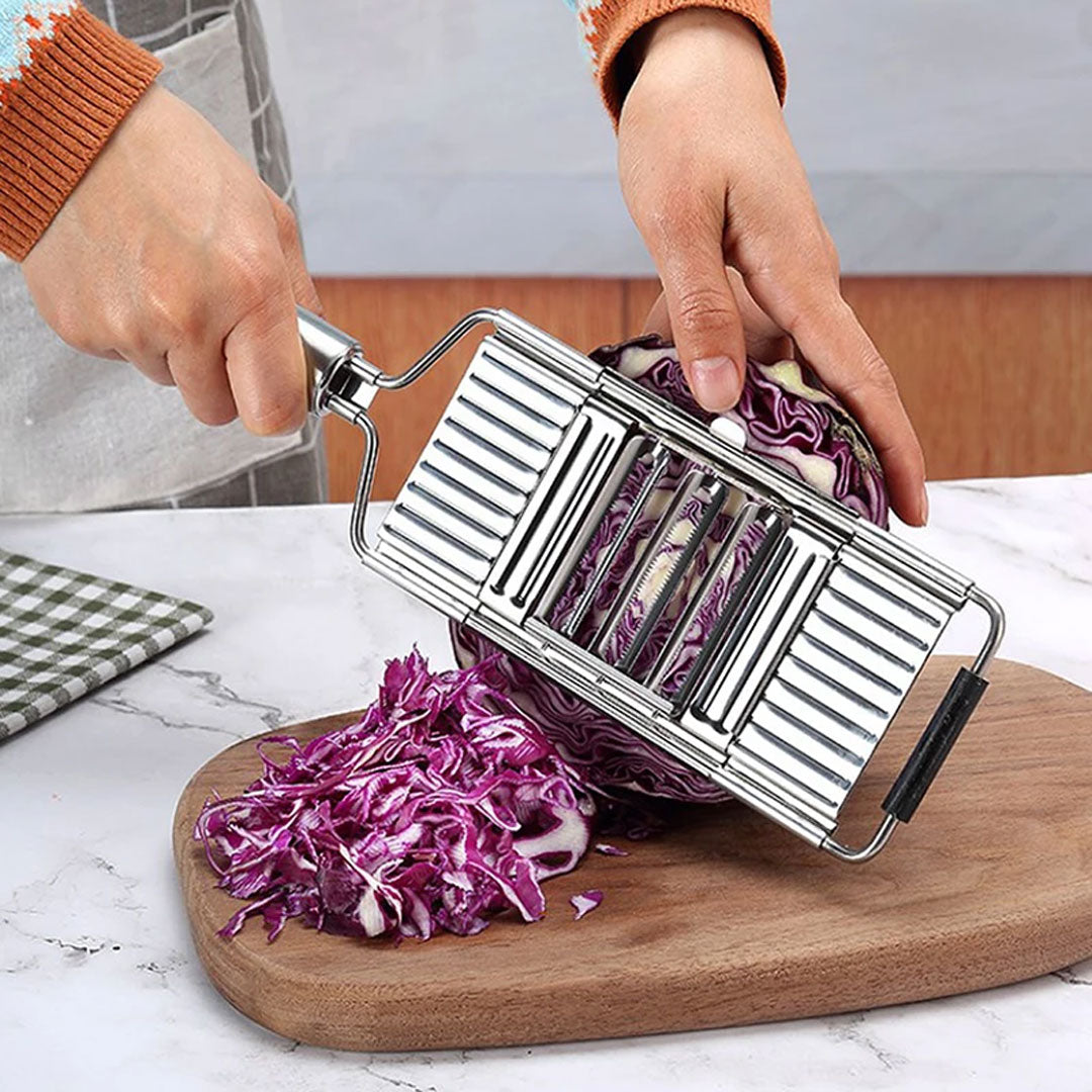 4-in-1 Vegetable Slicer, Grater, Cutter, and Peeler