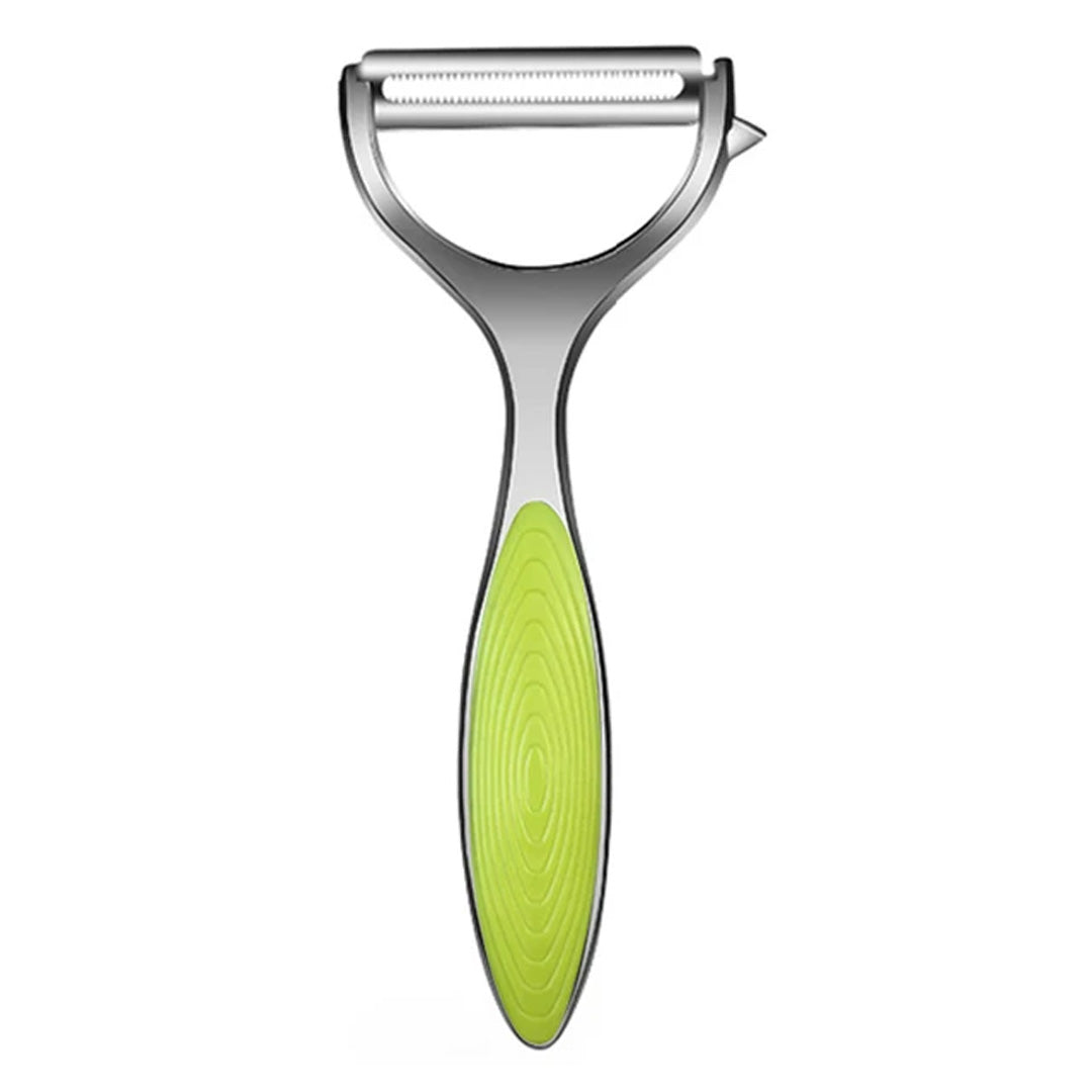 Solid Grip Stainless Steel Vegetable Peeler for Easy Use