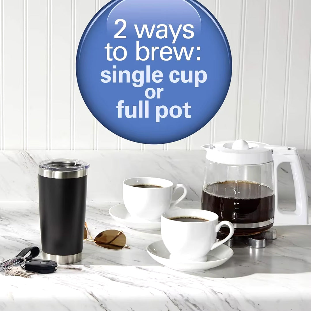 Auto Pause and Pour Professional Espresso Maker for Busy Mornings