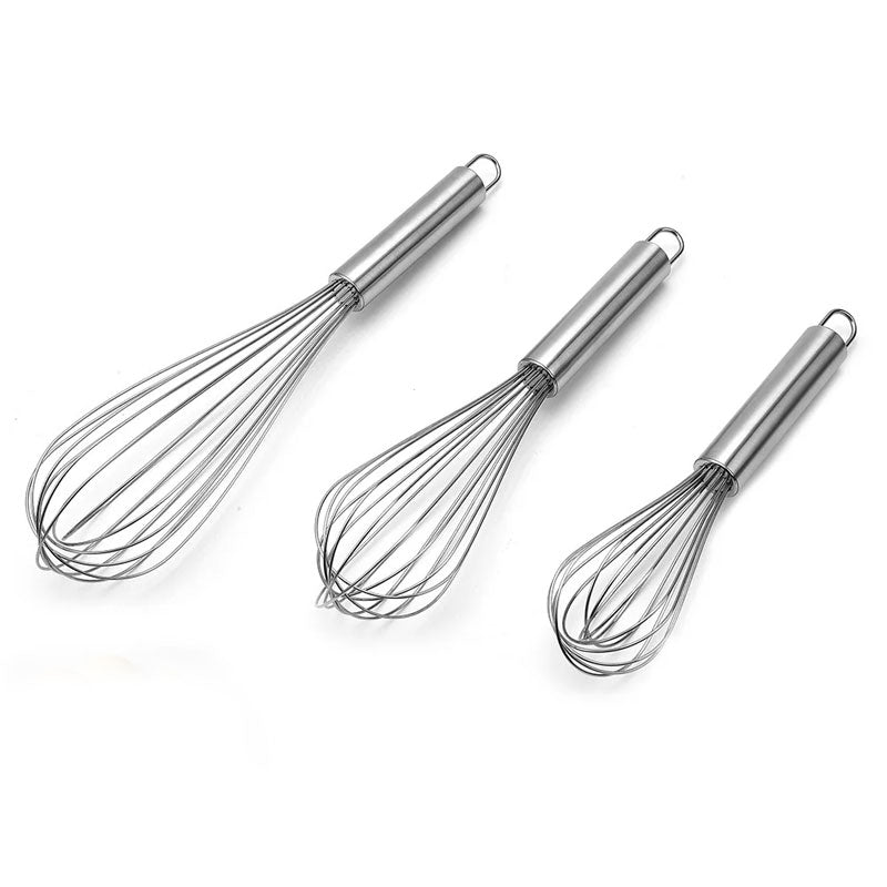 Durable Stainless Steel Balloon Whisk Beater for Baking