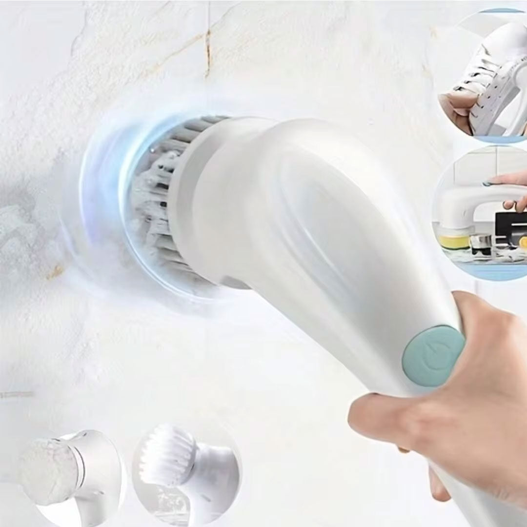 Electric Rotary Cleaning Brush for Efficient Scrubbing