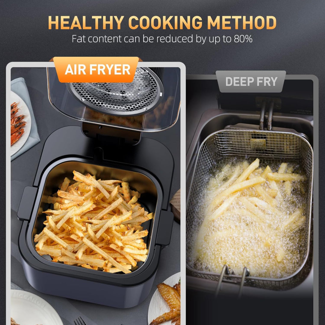 9L Large Capacity Oil-Free Intelligent Air Fryer for Families