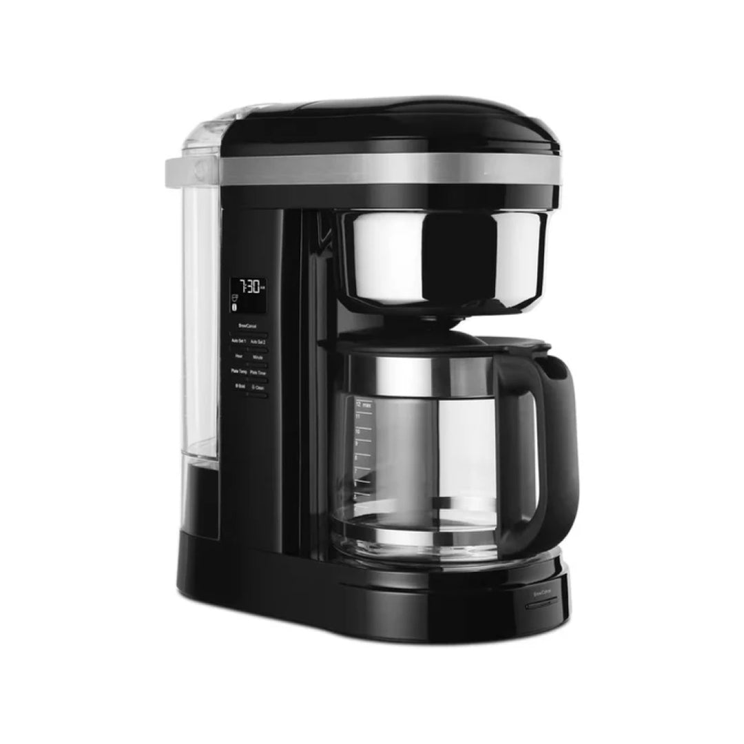 12-Cup Grind and Temperature Control Coffee Maker for Fresh Brews