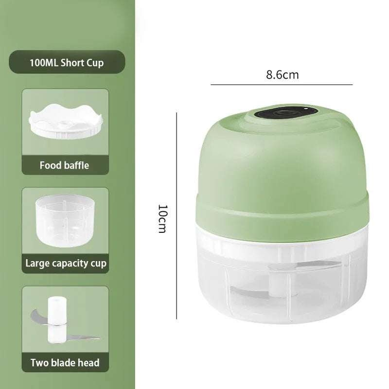 Smart Mini Electric USB Rechargeable Portable Chopper