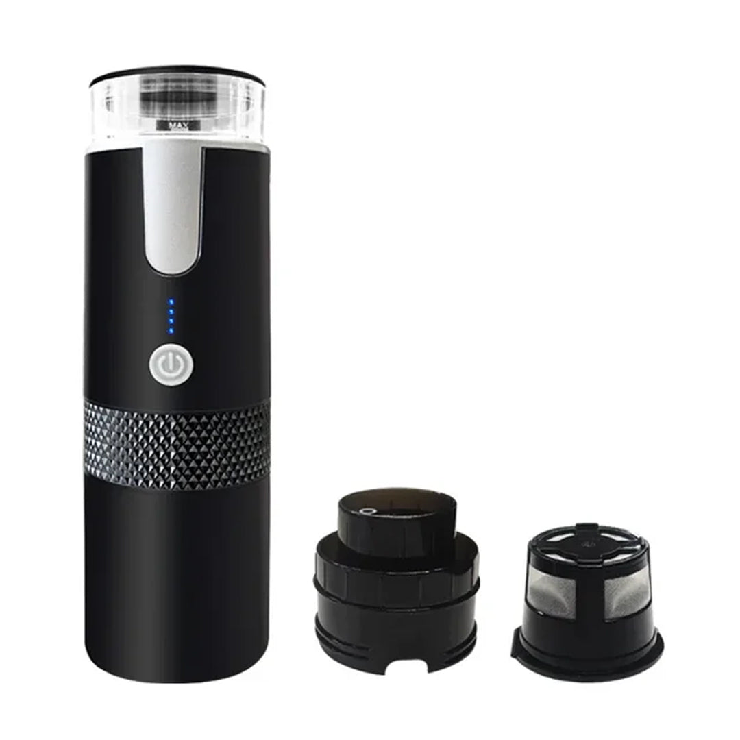 Portable Espresso-Compatible Electric Coffee Maker for Travel