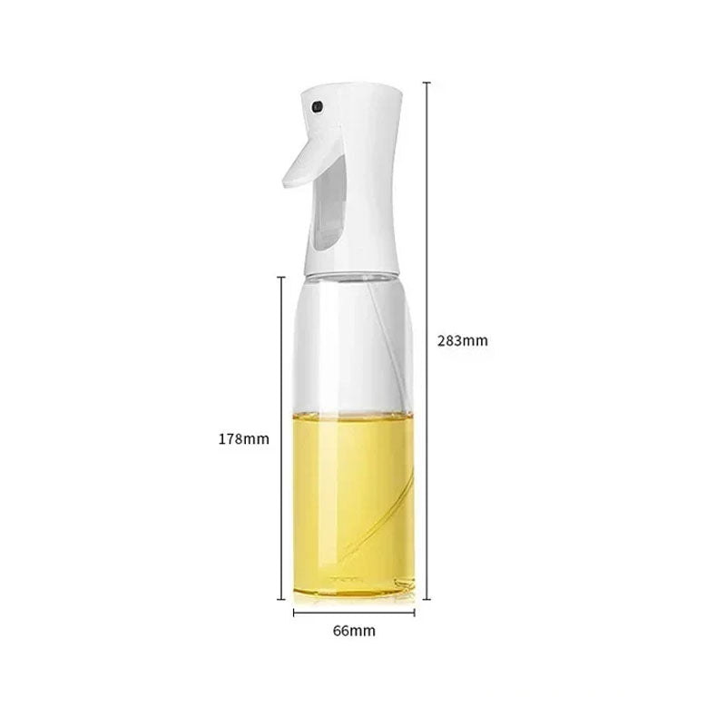 Press-Type Oil Spray Bottle for Cooking, BBQ, and Grilling